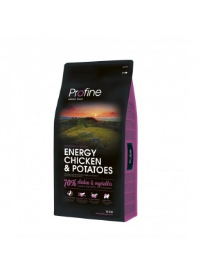 PROFINE DOG Adult Energy Chicken & Potatoes (sac abîmé) 15 kg