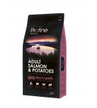 lot de 2 sacs PROFINE Adult Salmon & Potatoes (sac abîmé) 15 kg